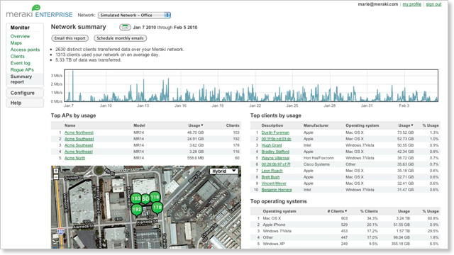 how to whitelist a website in the miraki dashboard