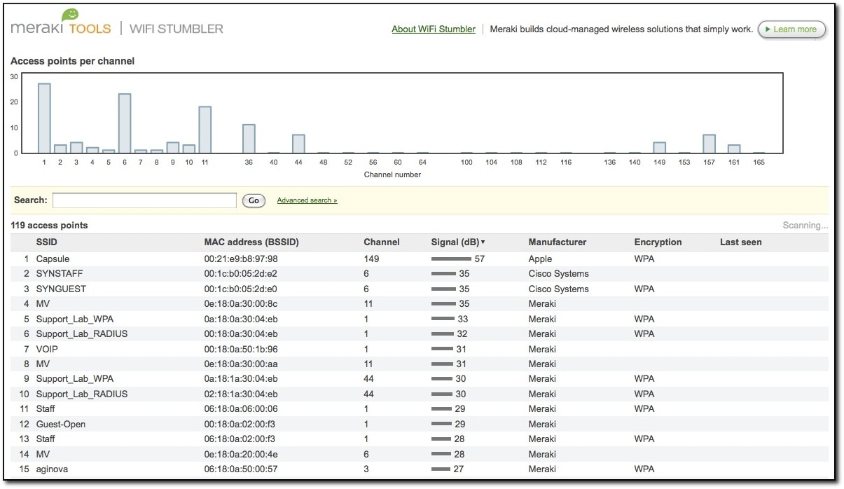 meraki wifi mapper download