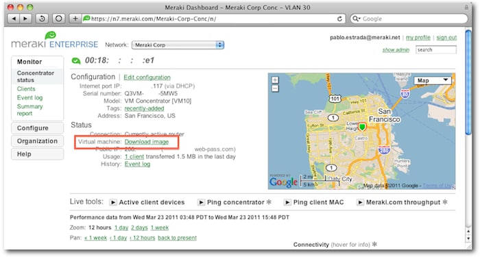 meraki vpn client for mac