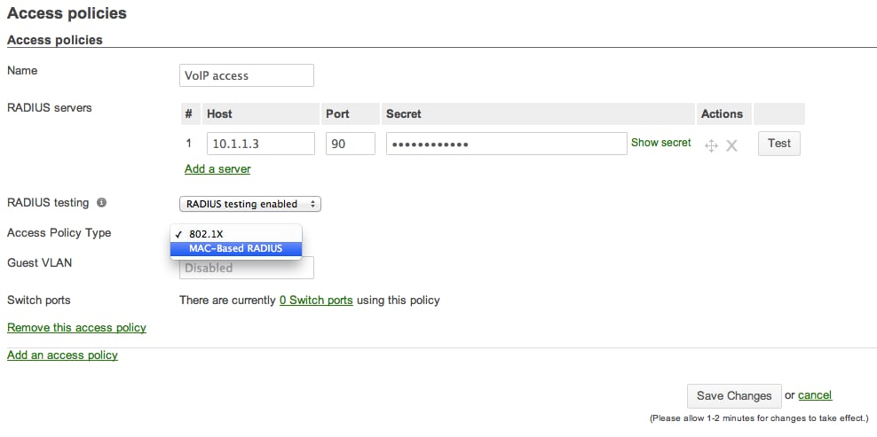 meraki blacklist mac address