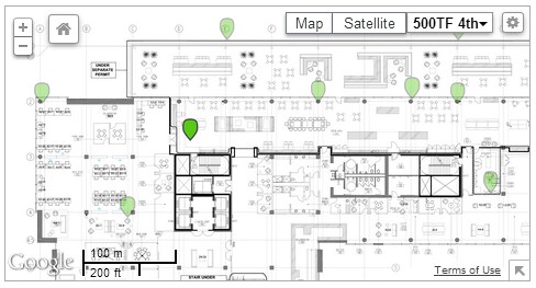 Dundon Plumbing And Heating: Meraki Location Heat Map