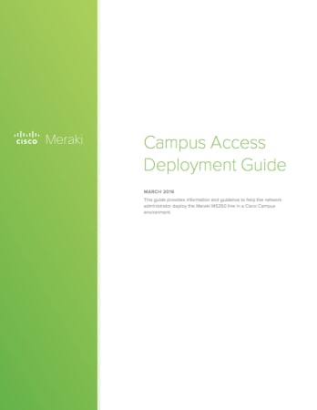 Campus Access Deployment Guide