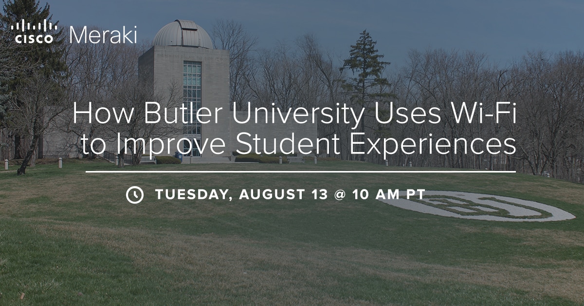 Butler University Deploys 1,300+ APs to Provide Complete Access