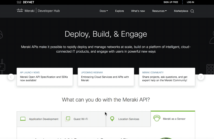 API Launch Announcement from DevNet Create