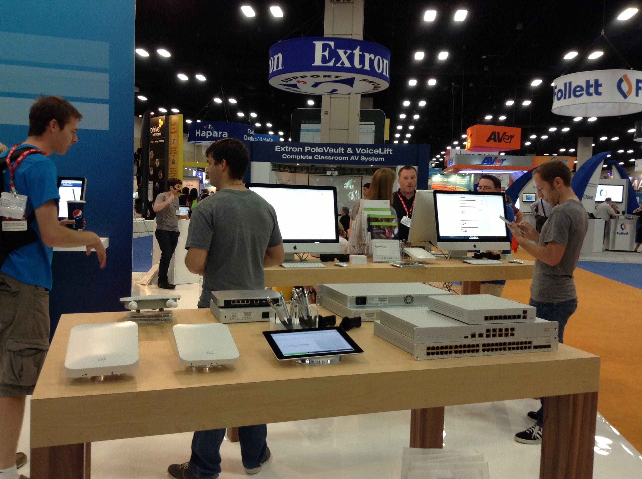 The Cisco Meraki Team at ISTE 2013!