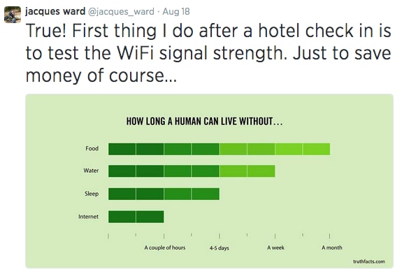 Let's talk hotel Wi-Fi