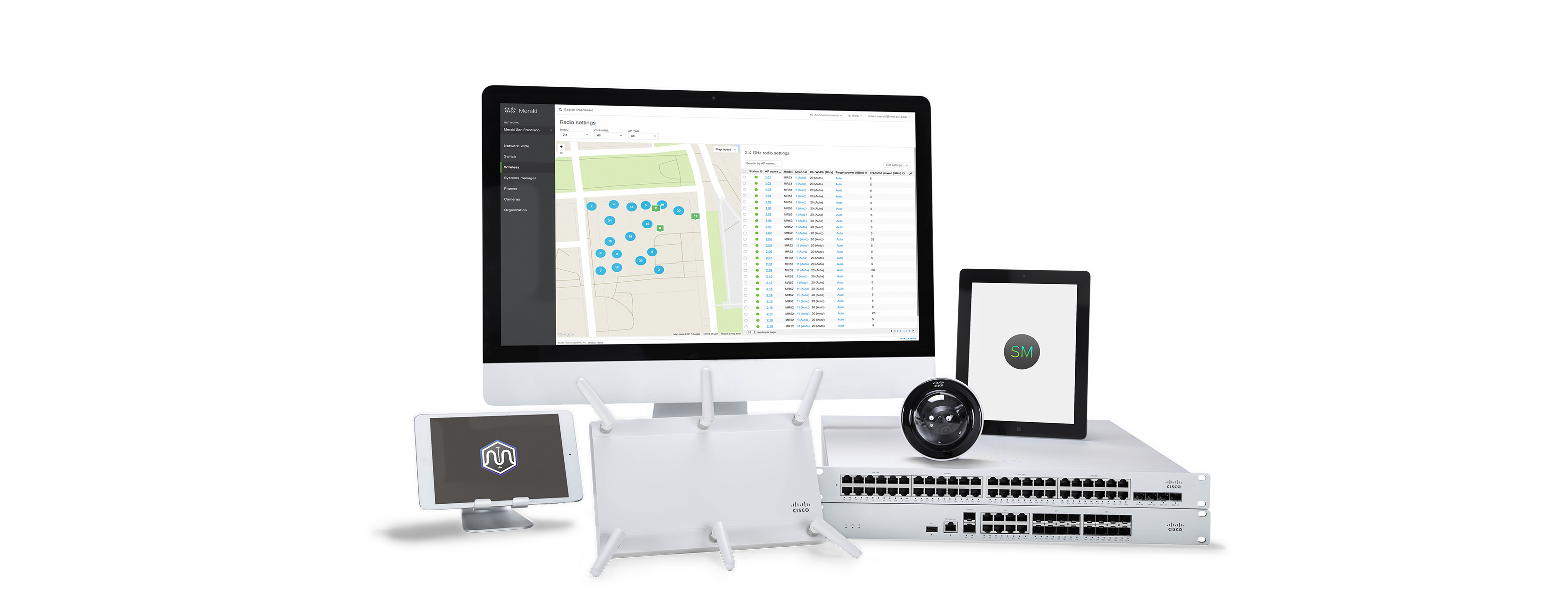 Meraki Cloud-managed Access Points