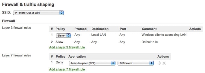 meraki firewall