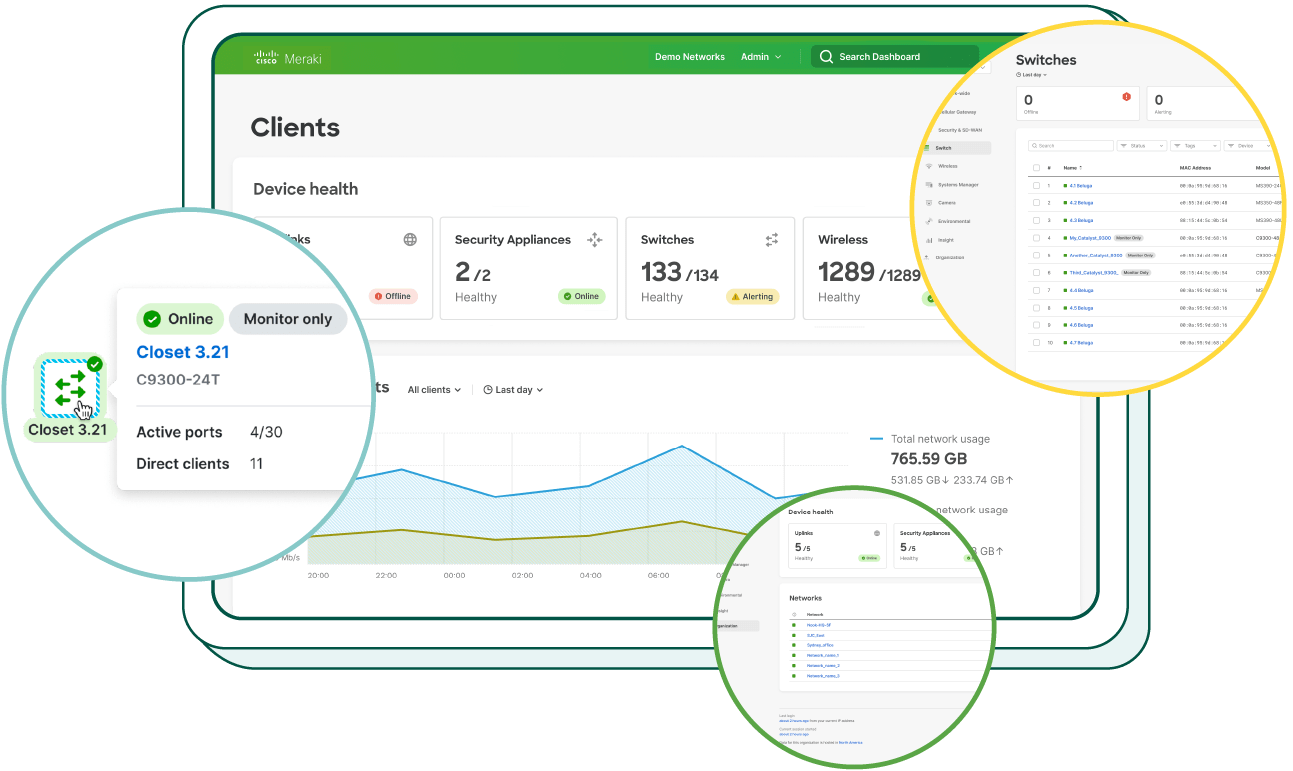 Wi-Fi 6E | Network Security | Switches | Routers | Cisco Meraki